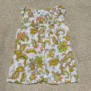LOFT paisley blouse